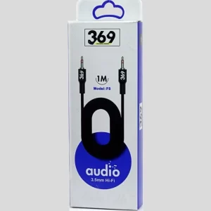 کابل  AUX برند 369 دو سر جک 3.5 مدل f5
